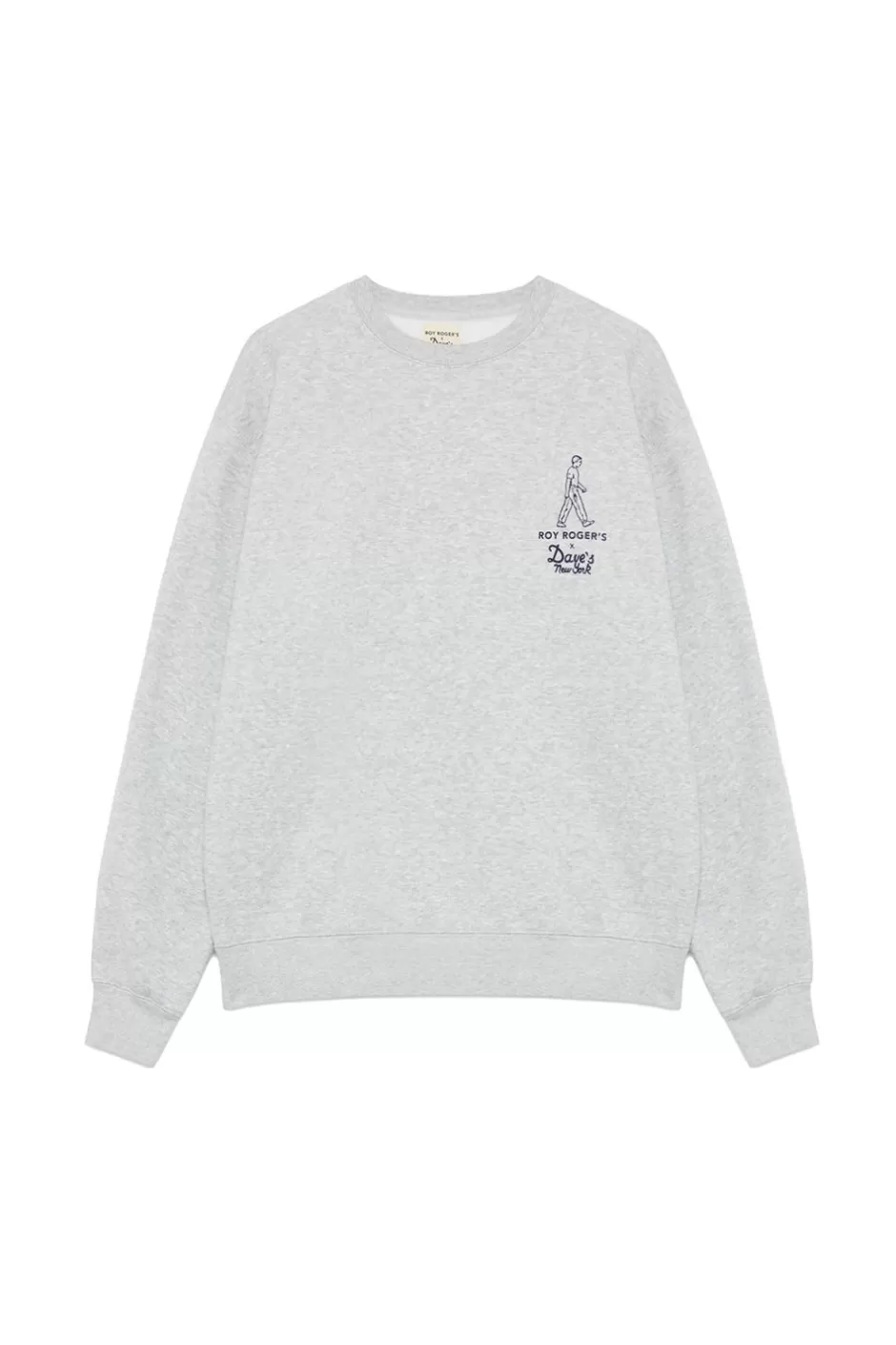 Uomo Roy Rogers Felpa Roy Roger's X Dave's Ny Con Stampa Workwear