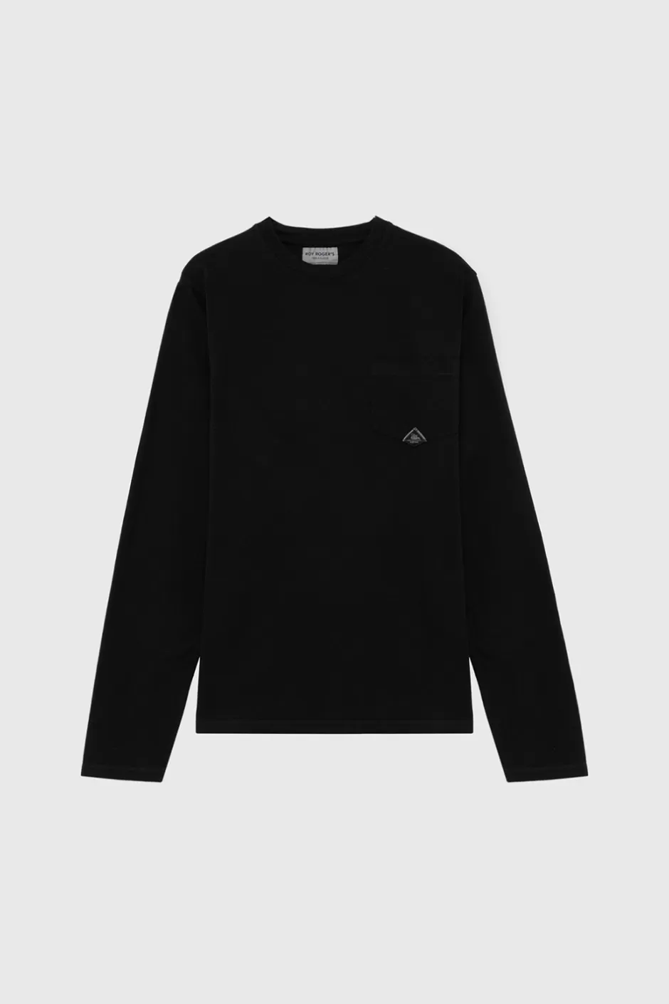 Uomo Roy Rogers T-shirt Pocket L/s In Jersey